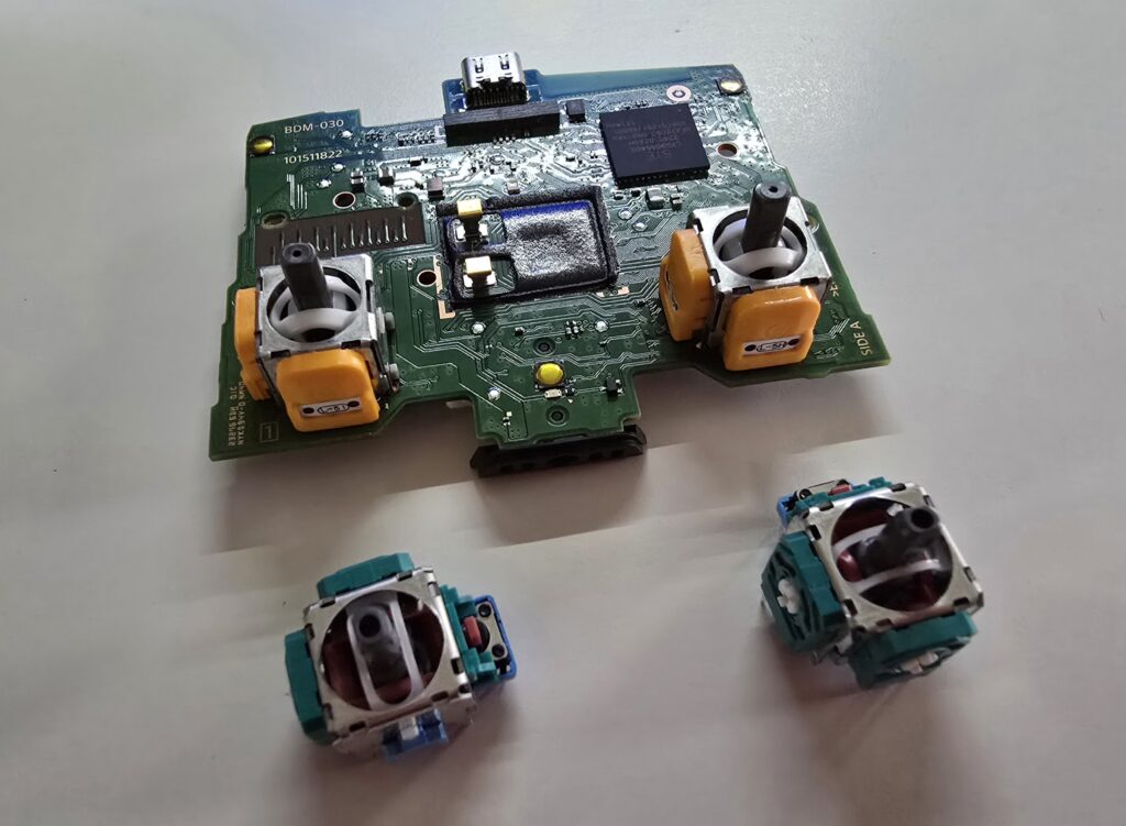 carte ps5 joysticks